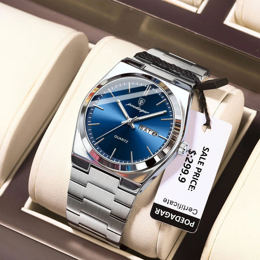 Poedagar Luxury Watch + Free Gift Box