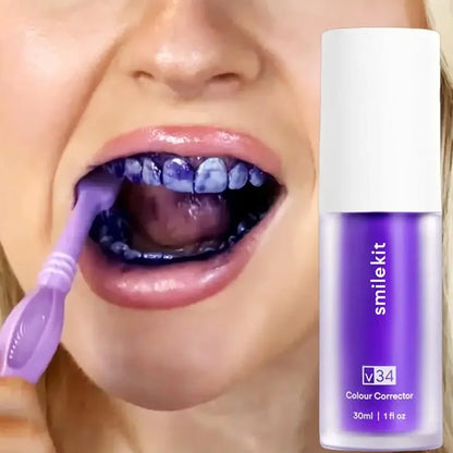 30ml SmileKit Purple Toothpaste l CLEARANCE SALE